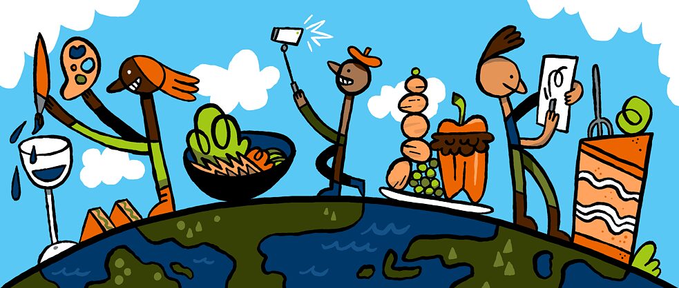 Graphic Travelogues Culinary