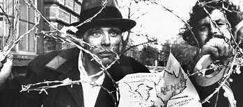Joseph Beuys pushed boundaries – as here at a 1972 protest against his own art academy – and influenced the generations of artists that followed.