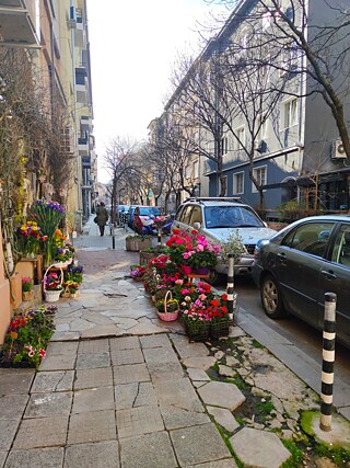 Straße in Sofia