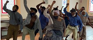 Locked Doors, Behind Doors &copy; © Indoni Dance, Arts and Leadership Academy Locked Doors, Behind Doors