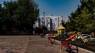 Das Kunstwerk ist Teil einer Serie von Wandmalereien.