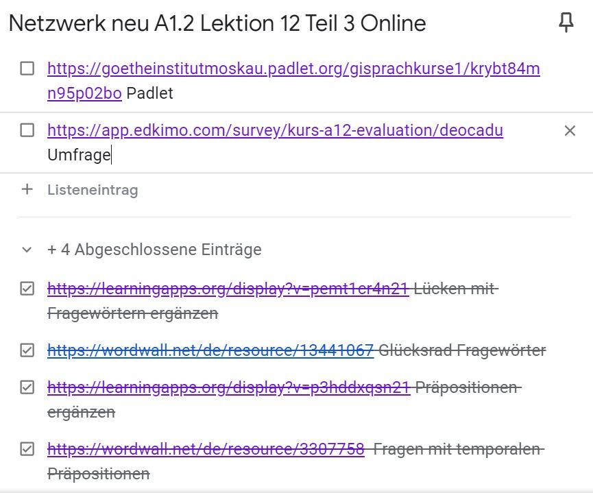 2 Google Keep