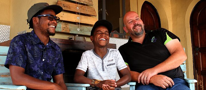 Portrait picture of the Digashu/Potgieter Family