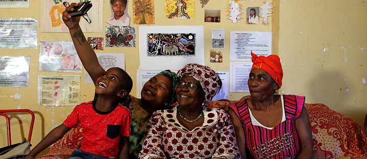 Portrait picture of the Moongo Family 