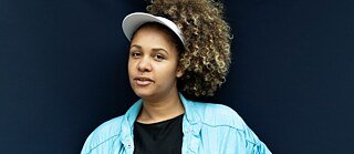 Die deutsche Autorin Olivia Wenzel.