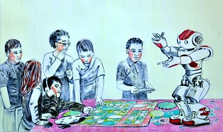 Abbildung: Aus dem Buch "Unsere Zukunft träumen" von Patricia Thoma, Verlag Beltz & Gelberg