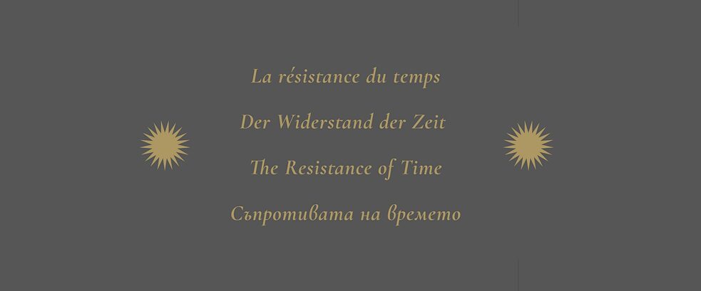 Der Widerstand der Zeit