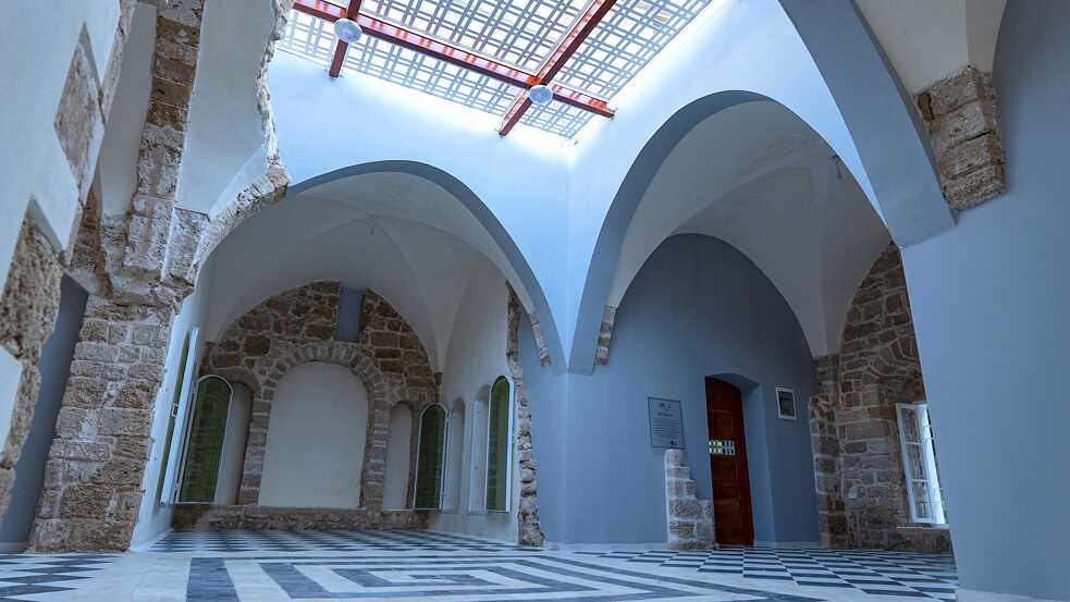 Entrance hall of the Al-Ghussein House