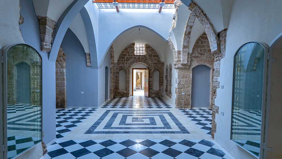 Entrance hall of the Al-Ghussein House