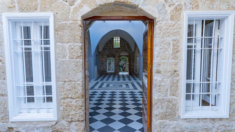 Entrance of the Al-Ghussein House