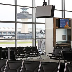 TOP Covid: Dulles Airport Empty