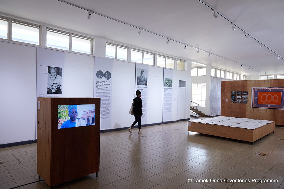 Exhibition opening “Invisible Inventories” on 18 March 2021 at the National Museums of Kenya in Nairobi.  