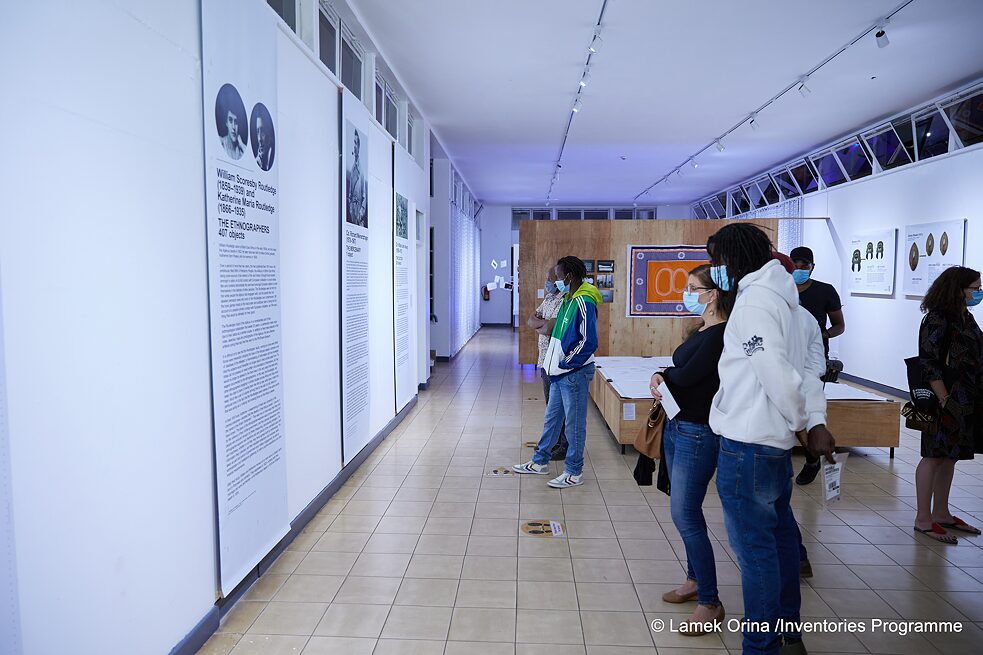 Ausstellungseröffnung „Invisible Inventories“ am 18. März im National Museums of Kenya in Nairobi. 