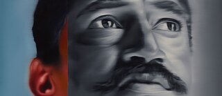 Migrant Portrait Ali Gul Pakistan: Ausschnitt