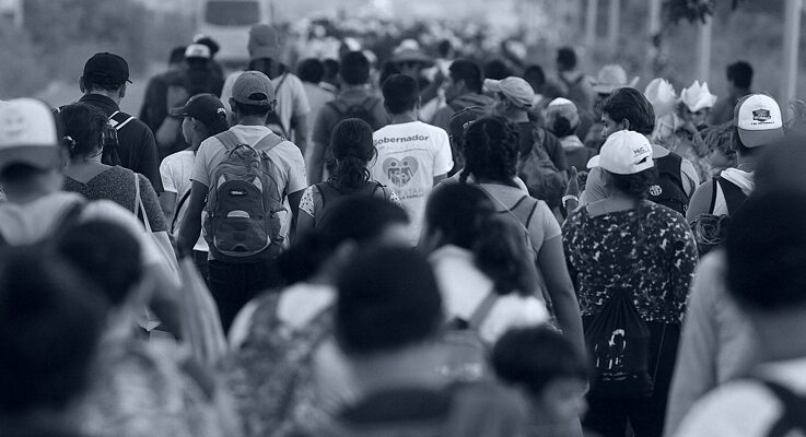 Proyecto Caravana. Caravana migrantes hondureños 2019