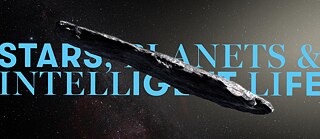 An asteroid in outer space