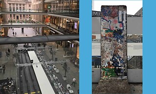Berlin Central Station & Berlin Wall
