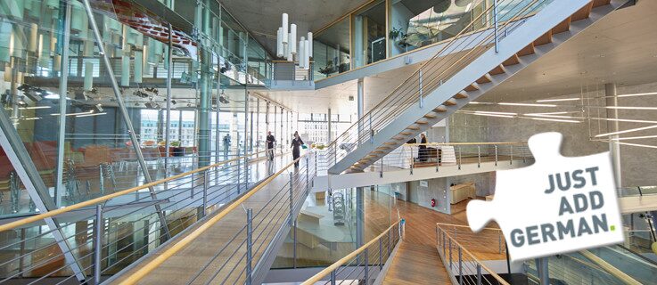 <strong>Thinking about the future? Just Add German:</strong> Adding German opens doors to success in college admissions and beyond. You’re not the kind of person who leaves the future to chance. You know what you want and are willing to work hard to get it. Taking German in high school opens doors to more academic and career opportunities than you’d ever imagine.