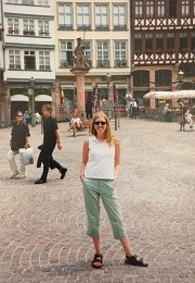 Katie at the City Square