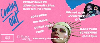 Coming Out – Backyard Screening