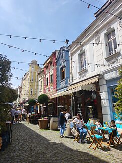 Wunderschöne Cafés im Stadtviertel „Kapana“