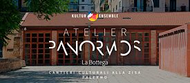 The “Kultur Ensemble” is the new Franco-German cultural institute in Palermo. The Künstlerhaus Atelier Panormos – la Bottega is an integral part of this. 