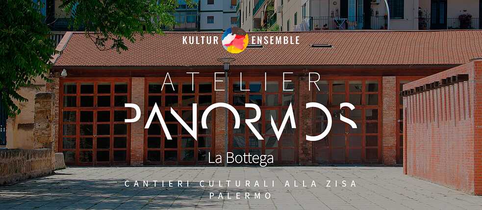 The “Kultur Ensemble” is the new Franco-German cultural institute in Palermo. The Künstlerhaus Atelier Panormos – la Bottega is an integral part of this. 