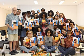 Roda de conversa do projeto Mulheres Negras na Biblioteca