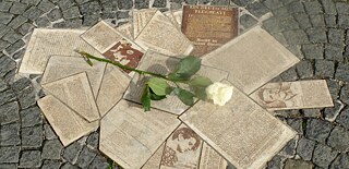 Ausschnitt Bodendenkmal Hans u. Sophie Scholl