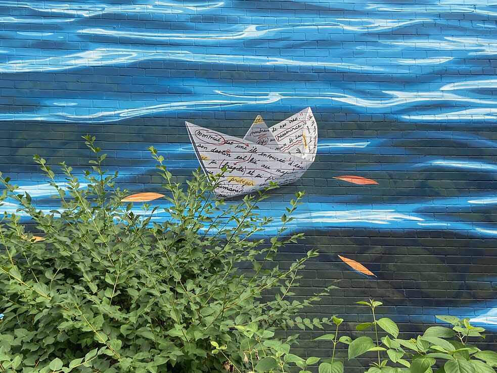 "Au fil de l'eau" by Phillip Adams