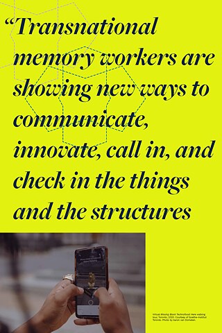 Virtueller Rundgang „Missing Black Technofossil Here“, Toronto, 2020