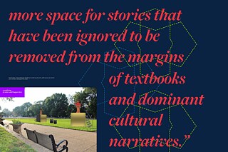 “Empty Pedestals Rendering 1” (rendering of public performance planned for June 19, 2021)