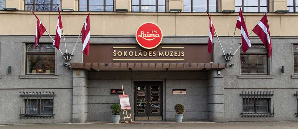 Das Laima-Schokoladenmuseum in Riga. 