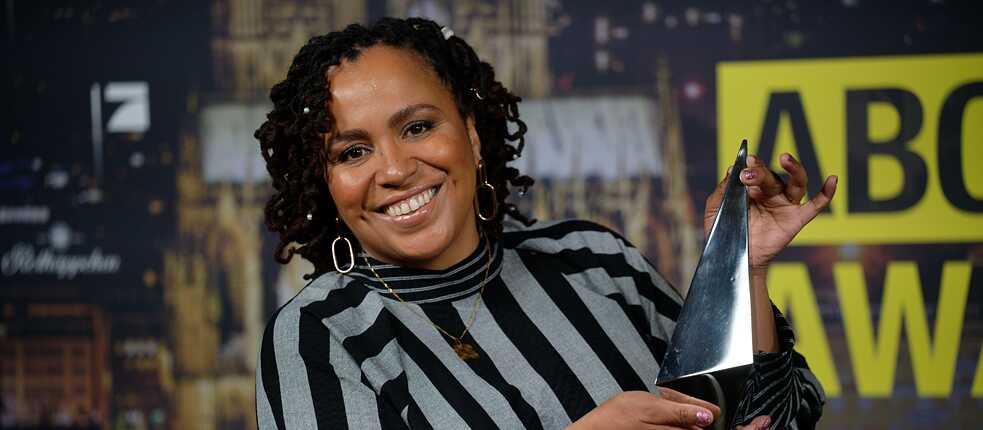 Author Tupoka Ogette was honoured in the “Idol of the Year” category at the 2021 “About You” Awards.