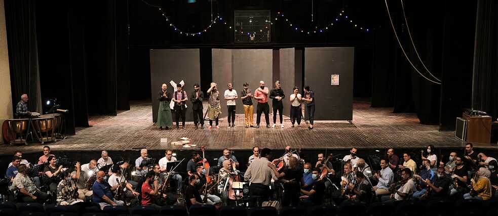 Goethe's “Egmont” was performed in Arabic as a world premiere. 