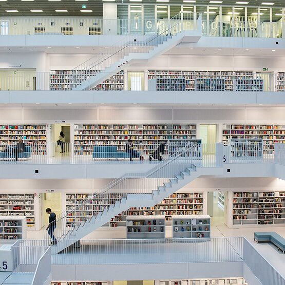 Bibliothek Modern