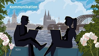 <b>Komunikacija:</b> Zaradi razvoja na področju medijev ter informacijske in komunikacijske tehnologije je večjezična komunikacija postala nuja. Cela vrsta pomembnih spletnih strani je v nemščini. Nemčija se po letni novi produkciji knjig med 87 državami na svetu nahaja na 6. mestu; za Indijo, Združenim kraljestvom, ZDA, Kitajsko in Rusijo. Vaše znanje nemščine Vam zato omogoča širok dostop do informacij.