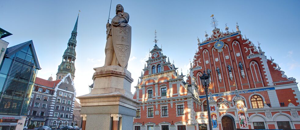 Das Schwarzhäupterhaus in Riga.