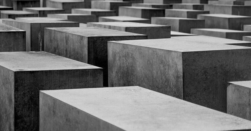 Memorial to the Murdered Jews of Europe, Berlin.