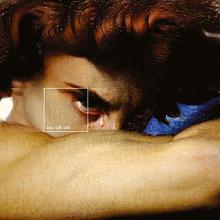 Bearbeiteter Ausschnitt aus Alexandre Cabanels' “Fallen Angel”