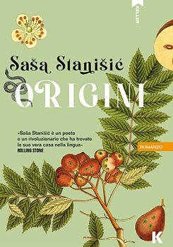Copertina del libro "Origini" di Saša Stanišić