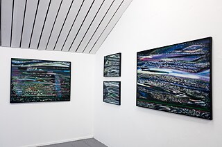 Atli Bollason's artwork 'Truflað Landslag-12'.