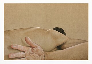 Caroline Thon's painting 'Forearm Bank'.