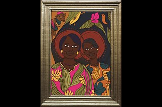 Eine Illustration von Lucy und ihrer Familie