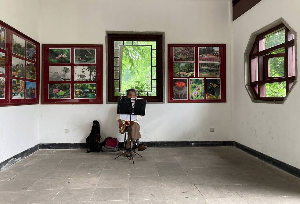 Park der wilden Pflaumen