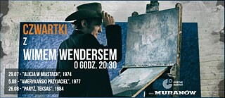Donnerstage mit Wim Wenders. Plakat