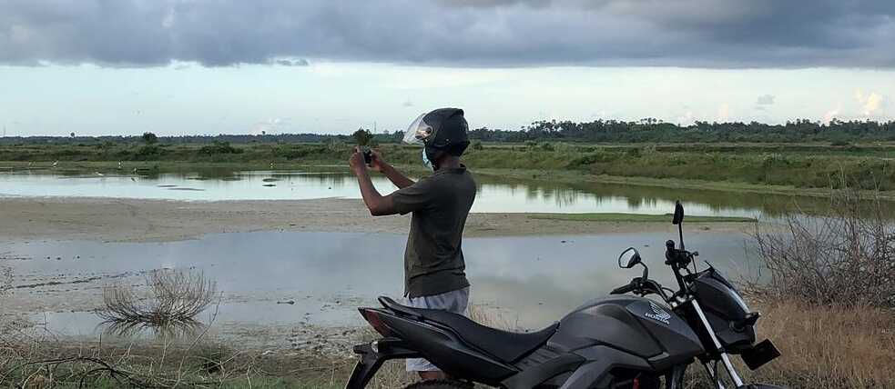 Rupaneethan Pakkiyarajah, research in Jaffna.