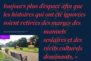 Empty Pedestals Rendering 1 (représentation d'une performance publique prévue pour le 9 juin 2021). 