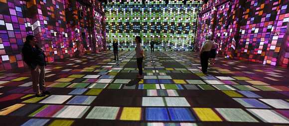 Installation im Leipziger Kunstkraftwerk.