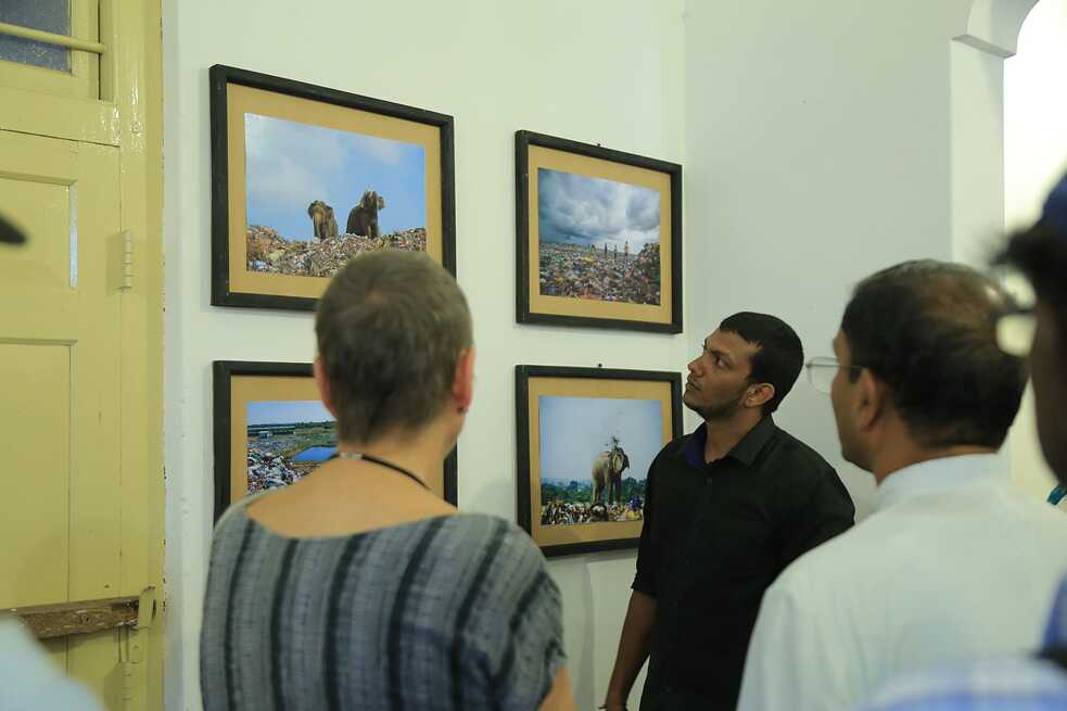 Exhibition Opening Oluvil Pallakkadu Elephants - Tharmapalan Tilaxan